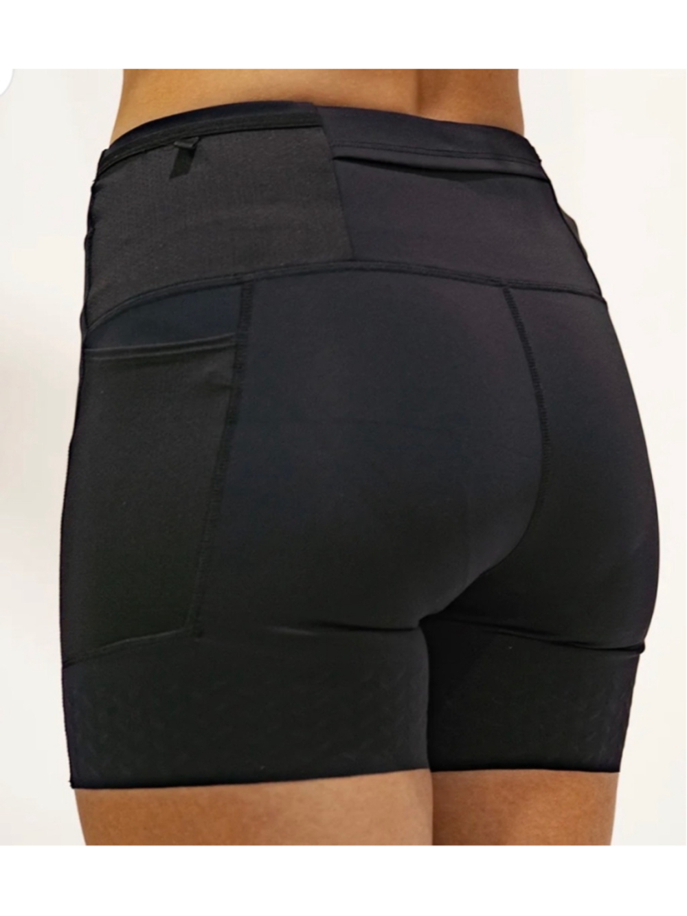 Terignota Women's Tahoma Half Tight Shorts Black Sz Extra Small! - Picture 2 of 12